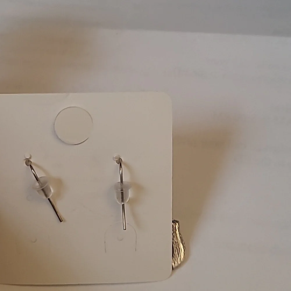 Elegant Silver and  Multicolor Dangle Elephant Earrings - Picture 3 of 6